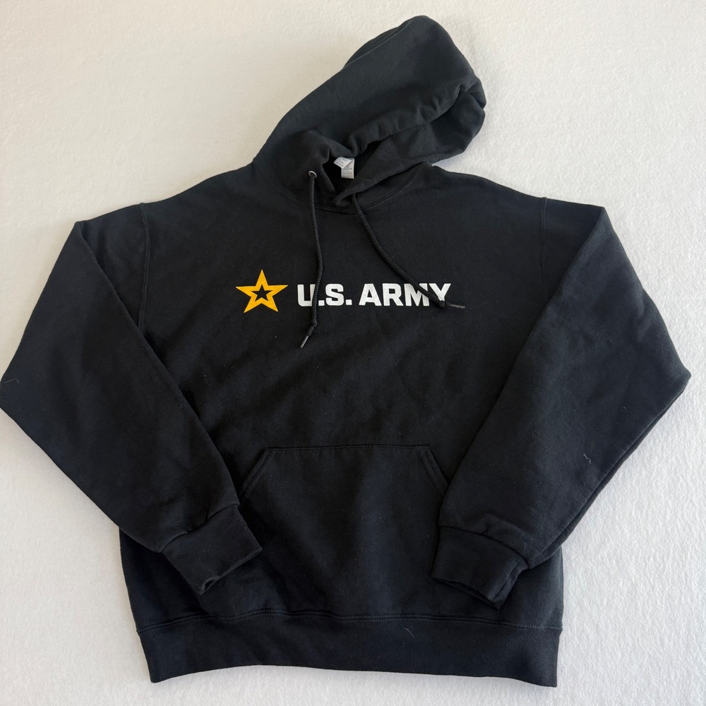 Gildan U.S. Army Hoodie Women‎ Medium Black